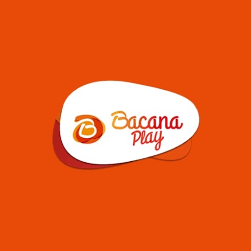 Identidade laranja e branca da marca BacanaPlay Casino