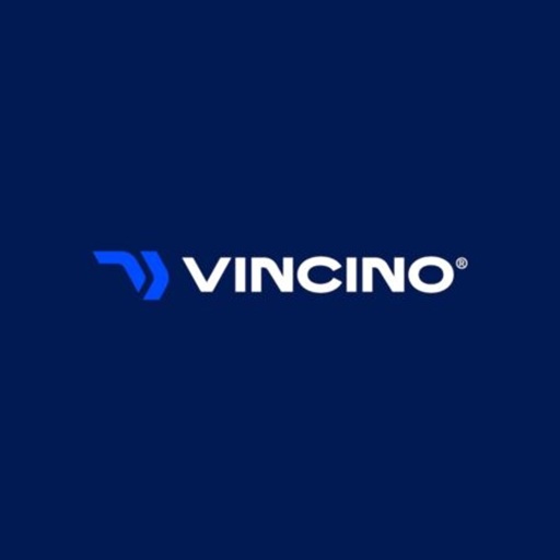 Marca Vincino apresentada na identificação do casino online